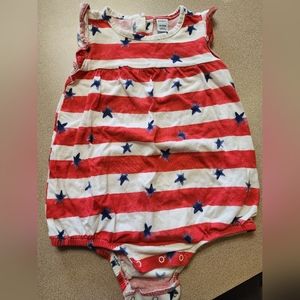Patriotic Old Navy onesy outfit 18-24mo.